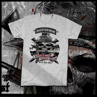 Military Mortarman T-Shirt 0341 Artillery Infantryman Iraq Afghanistan War