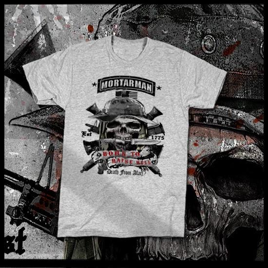 Military Mortarman T-Shirt 0341 Artillery Infantryman Iraq Afghanistan War S
