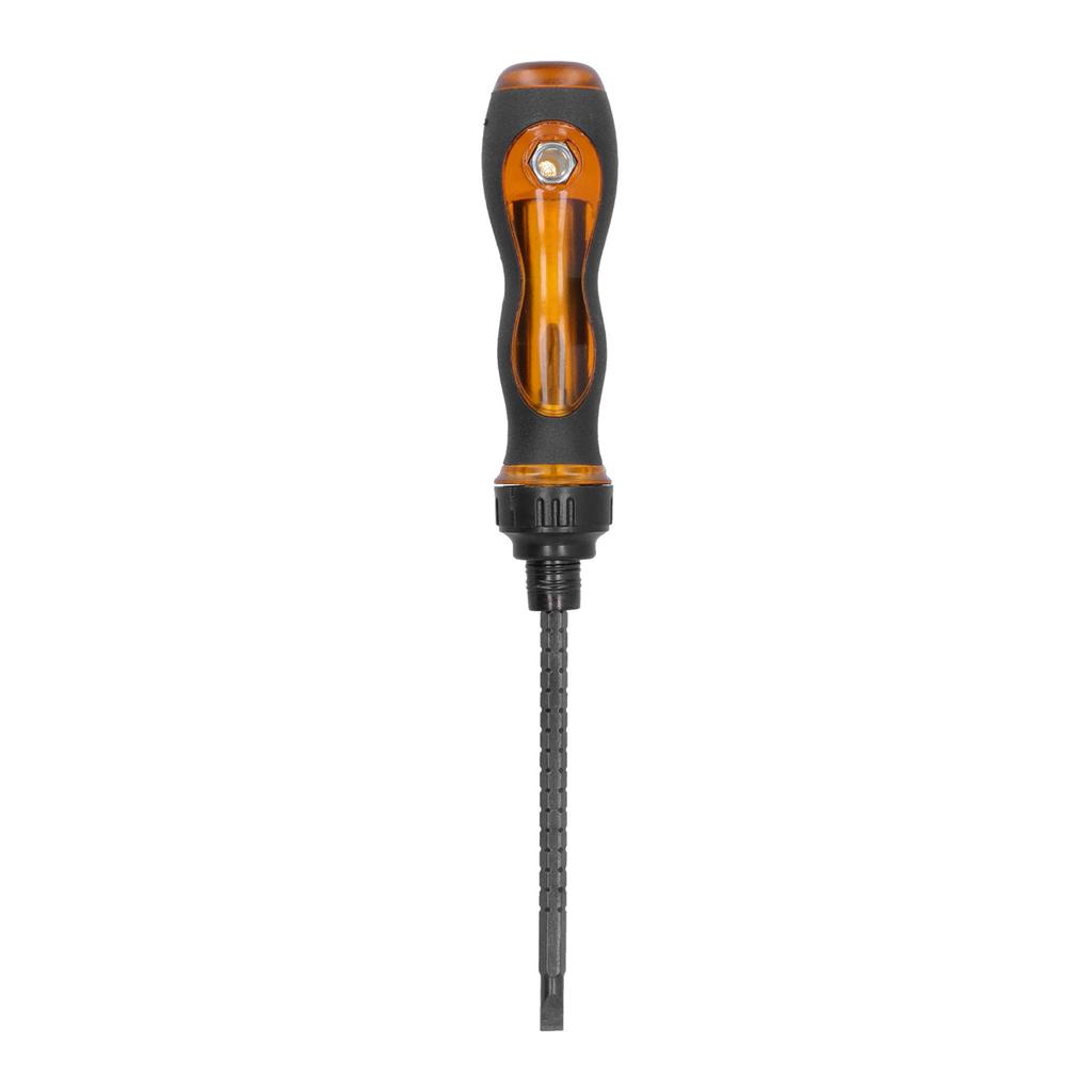 Screwdriver Ratchet Slot Cross DoubleEnd Retractable Magnetic Screw Driver Fastening Tool