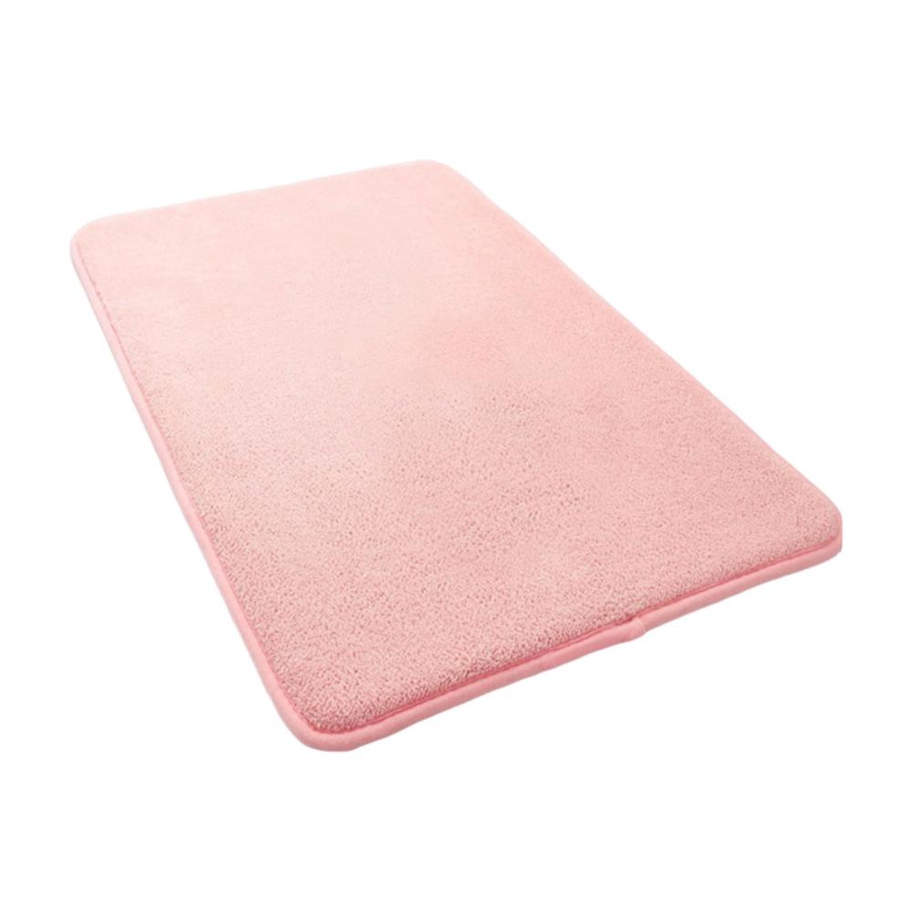 

Bathroom Rug Mat Soft Microfiber Bath Rugs Non-Slip Thick Water Absorbent Floor Mats Machine Washable Shaggy Rugs for Shower 1200MMx1200MM розовый