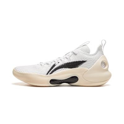 Li Ning Yushuai Ultra Low Top Basketball Shoes Men's White Black ABAU033-3