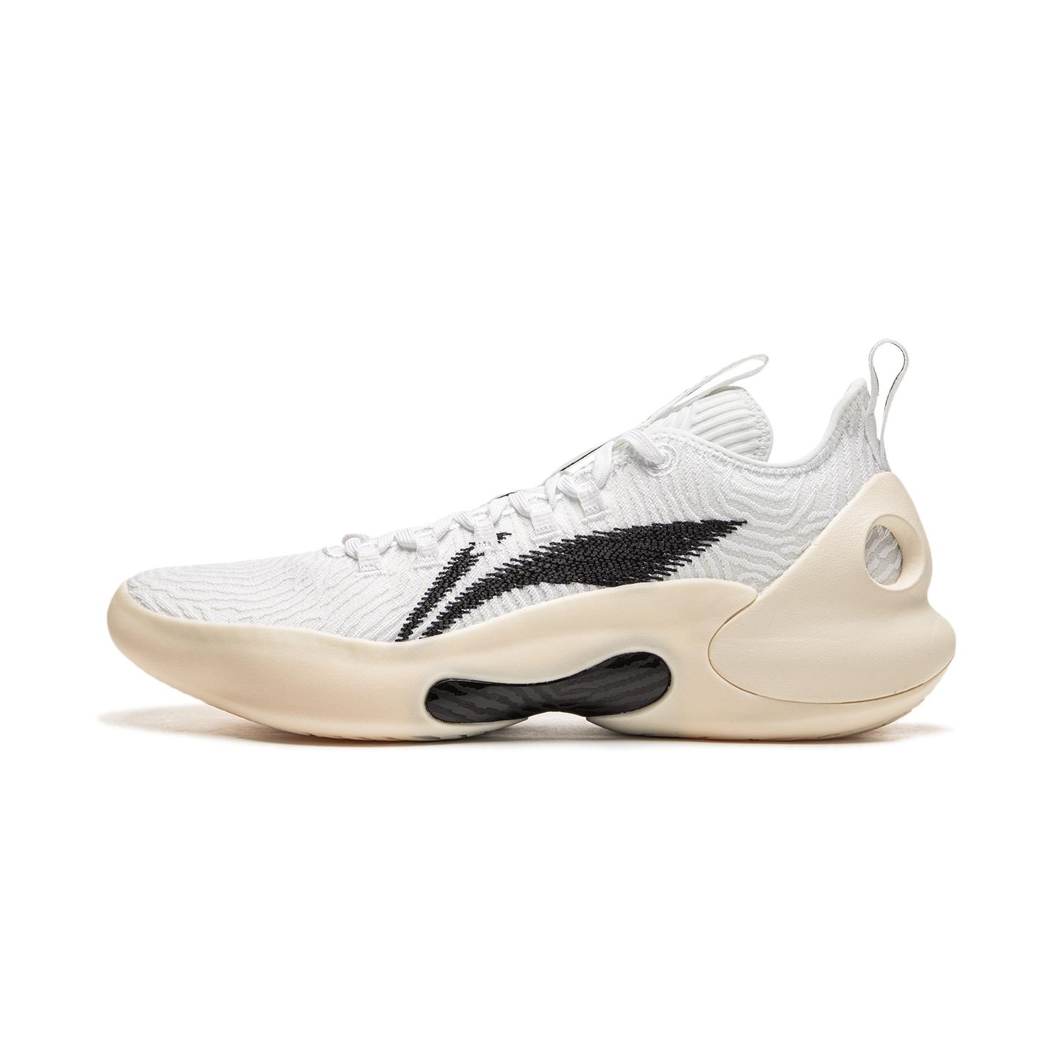 

Li Ning Yushuai Ultra Low Slip Resistant Abrasion Resistant Low top Basketball Shoes Men s White Black ABAU033-3 40