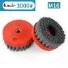 4inch 110mm/M16 Circular Abrasive Nylon Brush Stone Polish Granite Marble Clean Workshop Equipment Power Tool Grinder Wheel