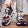 Slipper Herren Sneaker Herren Sneaker Sport und Freizeit Rutschfest Runde Zehe Skateboard Abriebfest Dicke Sohle Mode Neu