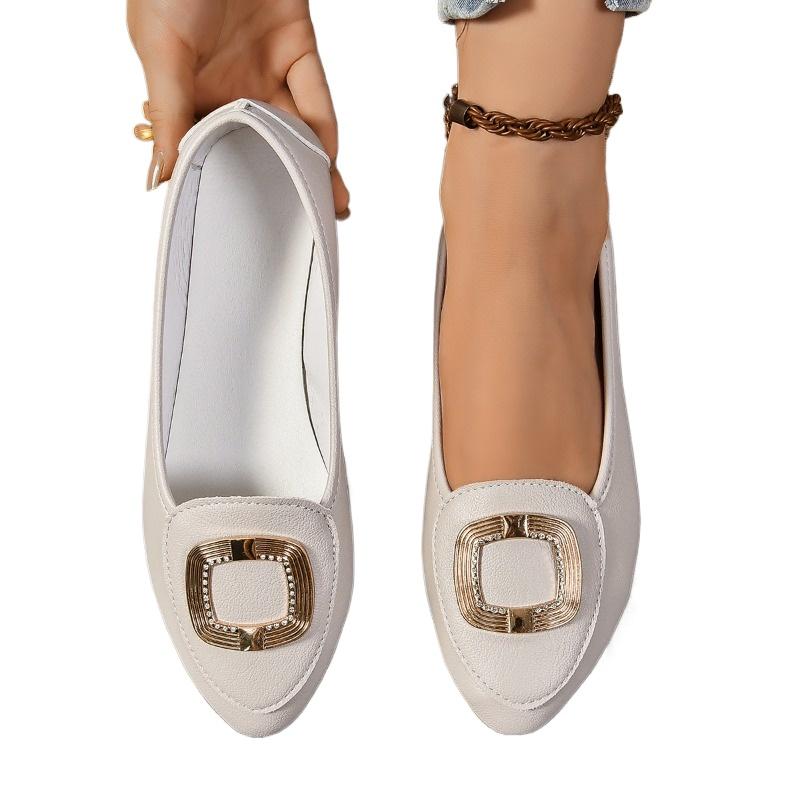 Fashion Women Shoes 2024 New Spring Autumn Fashion Casual Outdoor Women's Flat Shoes Slip on Round Toe Comfortable Shoes Women's Fashion