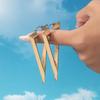 Once Pair, Wind Metal Exaggerated Metal Exaggerated Temperament Geometric Triangle Fashion Simple Long Earrings