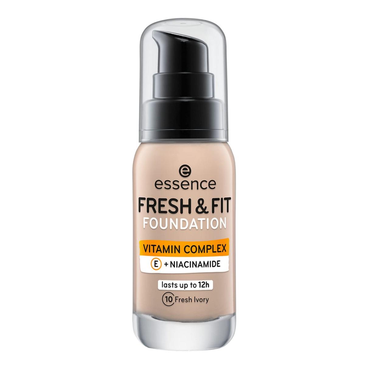 

Кремовая основа под макияж Essence Fresh & Fit 10-свежая слоновая кость (30 мл)