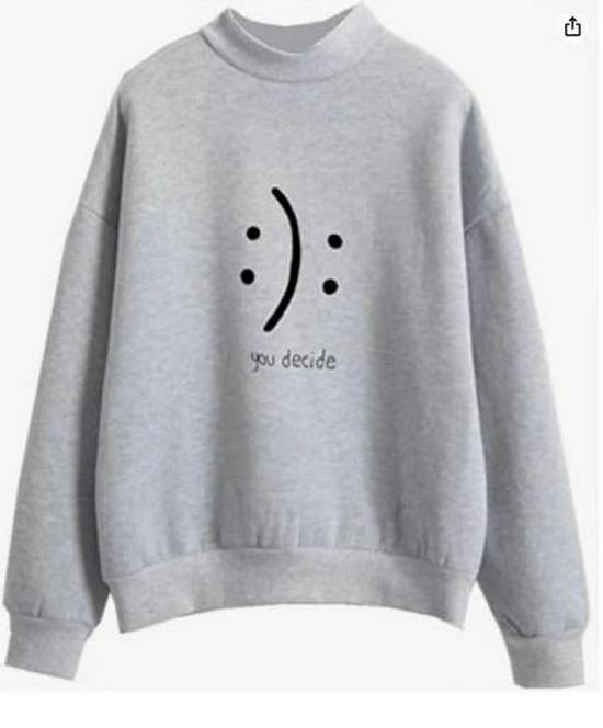 2024 Mikina s kulatým výstřihem a zvířecím potiskem - Ležérní podzimní/zimní pulovr, Bez kapuce, Horký prodejce