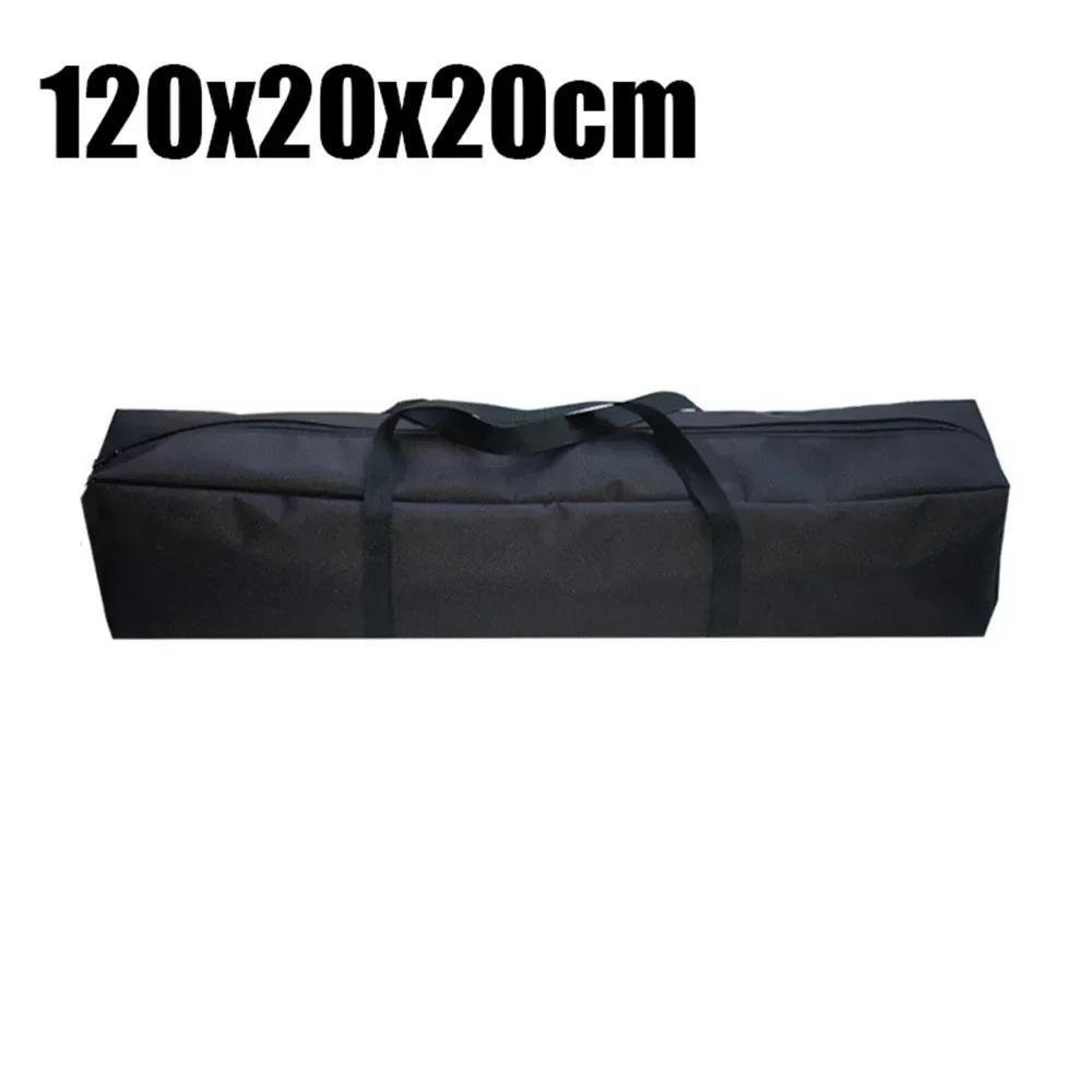 Carrying Storage Bag Camping Party Mic Photography Studio Tripod Stand Umbrella Folded Tripod Fishing Rod Bag Black Tool Handbag