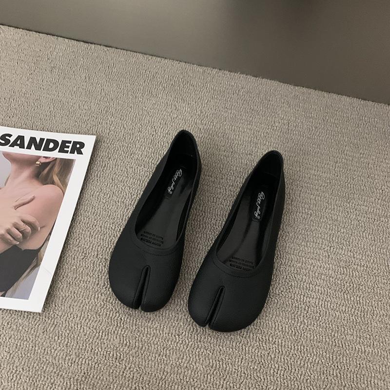 Mode Bailamos Damen Ballerinas 2025 Neue Sommermode Zehentrenner Ballerinas Damen Slipper Koreanischer Stil Weiche Slipper Loafer