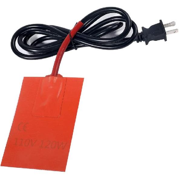 

Rsept Engine Heater,Car Engine Oil Heater Pad,5.6 Ft Silicone Heater Pad with Heat Protector 120W Cord Length,Engine Heater Oil Pan Heater Pad 1 Pack