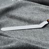 Cake Spatula Baking Wooden Handle Tools Stainless Steel Cupcakes Fondant Scraper for Kitchen