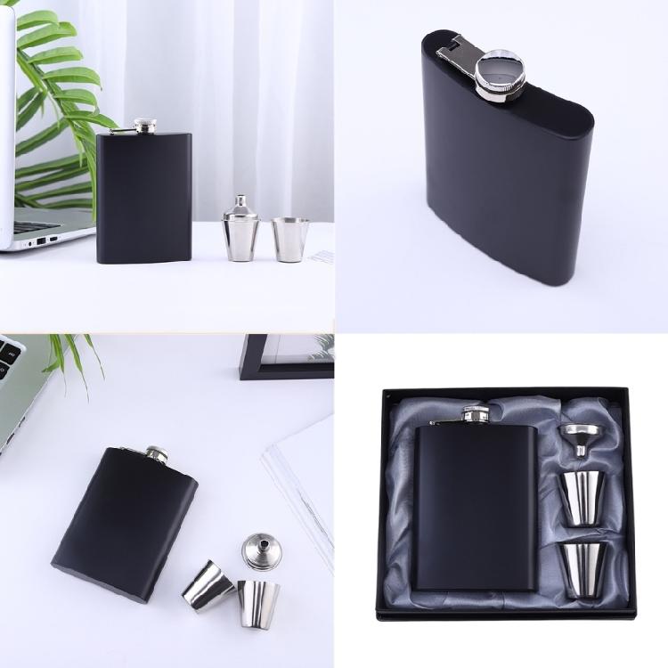 Metal Liquor Hip Flask for Hiking Backpacking Business Trip Drinking Bottle Stainless Steel Liquor Container