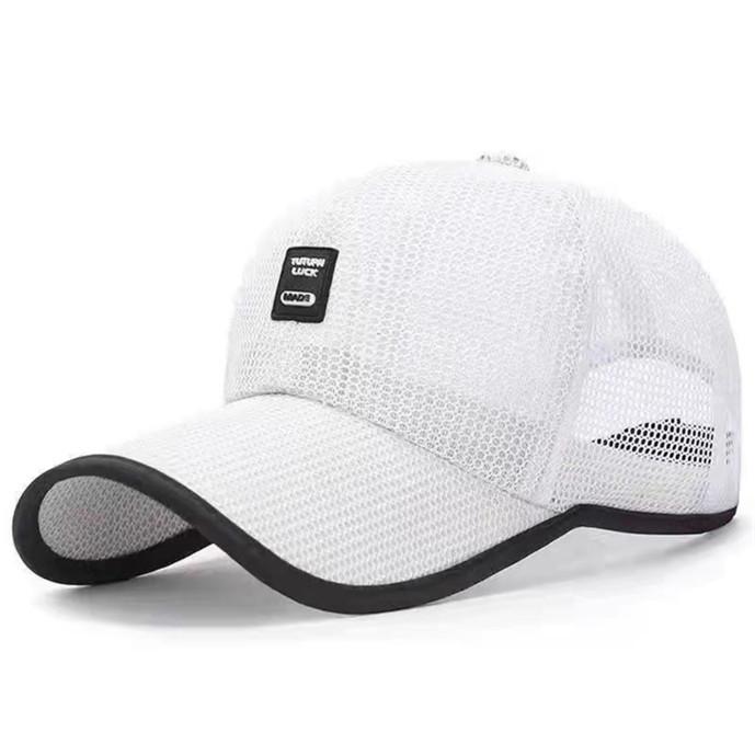 Men's Casual Mesh Baseball Cap with Sunscreen Protection for Outdoor Activities