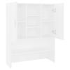 vidaXL Washing Machine Cabinet White 70.5x25.5x90 Cm