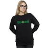 DC Comics Womens/Ladies Green Lantern Text Logo Sweatshirt