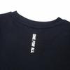 Molteu Signature Twin Logo Crop Top (Black)