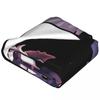Shy Loona Flannel Throw Blankets Helluva Anime Blanket for Home Bedroom Soft Bedspread