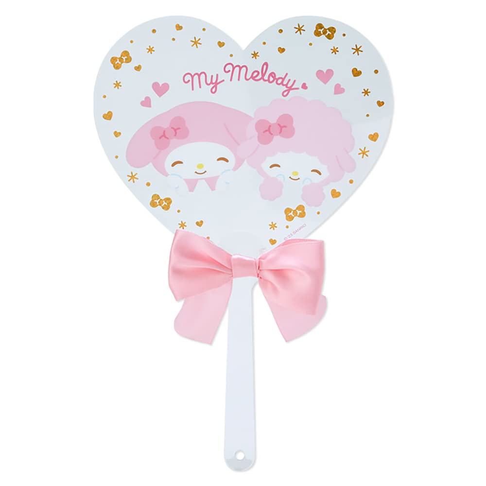 Sanrio My Melody Прозрачный мини-вентилятор 764957 (Улыбающееся лицо)