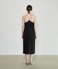 Supaeg Silky Nita Dress _ Sky Blue, Black