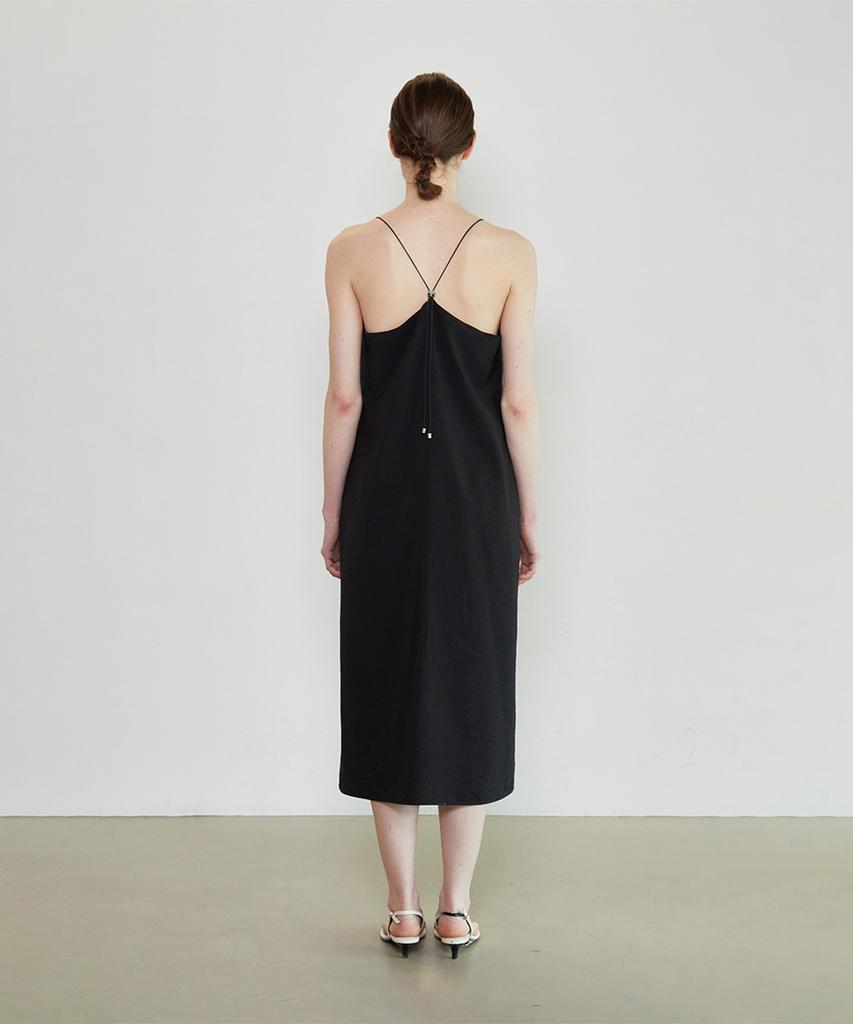 Supaeg Silky Nita Dress _ Sky Blue, Black