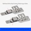 New Adjustable Felling & Topstitching Binder - Fits Light/Heavy Fabrics, Compatible with Flat Sewing Machines & Synchronized Sew