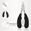 Professional Grade Concave Stainless Steel Nail Clippers For Thick Nails And Ingrown Toenails Sharp Curved Blade For Easy Trim