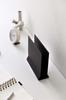 Yamazaki Slim Laptop W16 X X Tower Laptop Vertical Product 4499 Stand, Black, Approx. D5.7 H15.2cm, Storage, Positioning, Space-Saving, Number