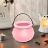 Colorful Witch Bucket Candy Jar 6 Pcs 7cm Bucket Halloween Desktop Ornaments