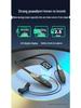 Sports Wireless Bluetooth Earphones: Long Battery, Heavy Bass, High Volume, Neck-Hanging, E-sports Navigation