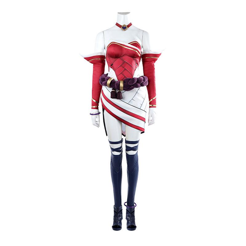 Cosplay Ahri Costume Anime Dress Halloween Roleplay Gifts Performance Stage