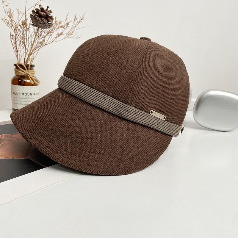 

Панама для женщин в стиле Одри Хепберн, маленькая кепка с козырьком, подчеркивающая лицо, можно носить с маской, теплая защита ушей, шляпа-ведро, шляпа для верховой езды 56-60CM