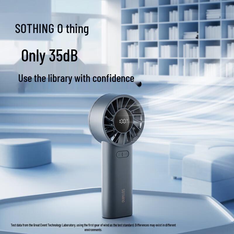 SOTHING Portable Digital Display Mini Fan