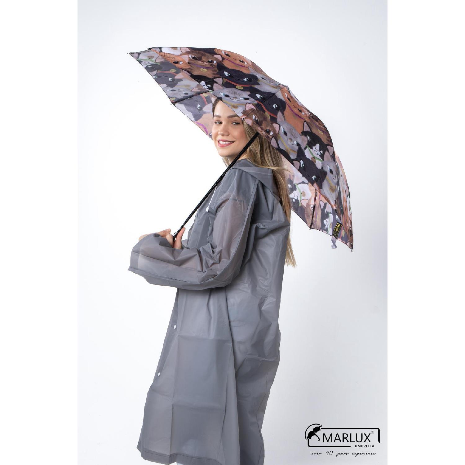 

Ручной ветроустойчивый зонт с 8-проводным рисунком кошки M21mar601r01