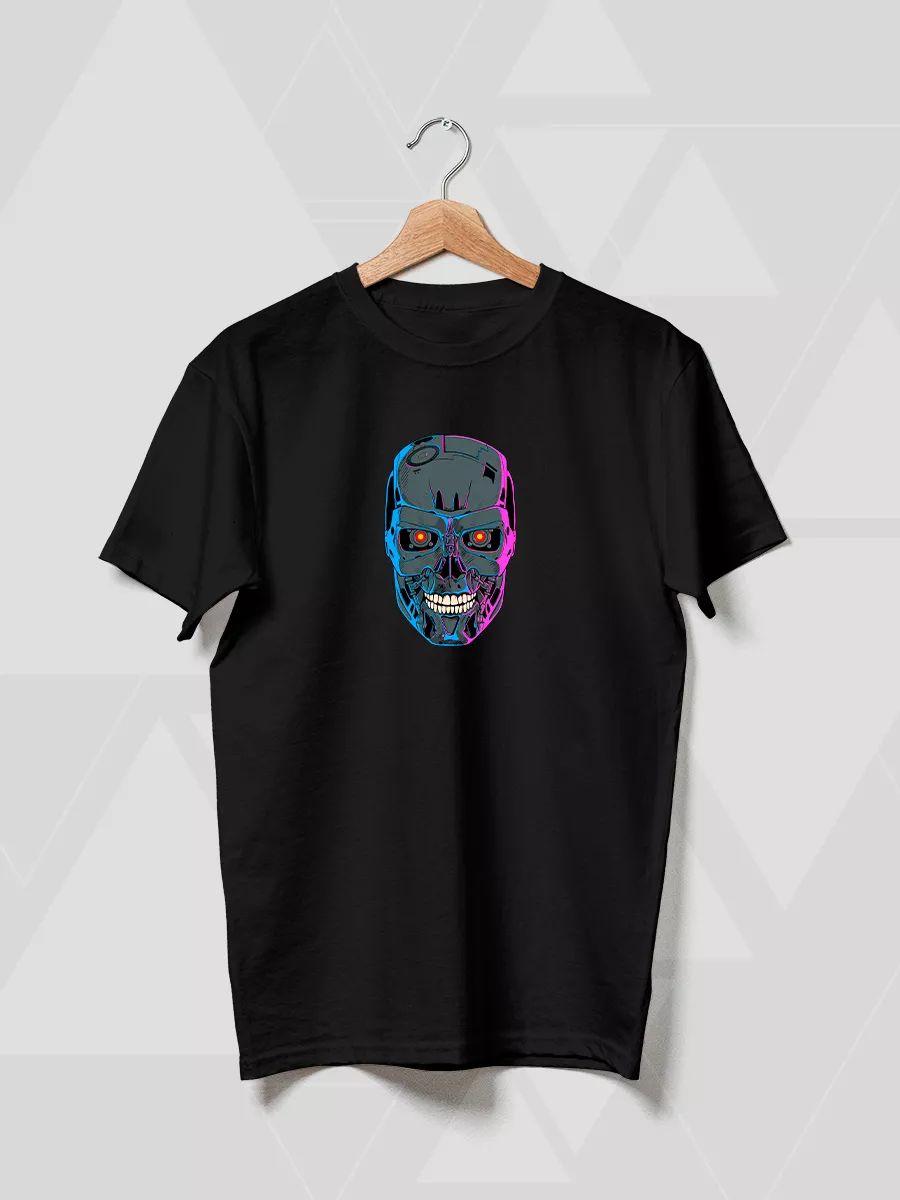Parachute jumping print T-shirt 4XL