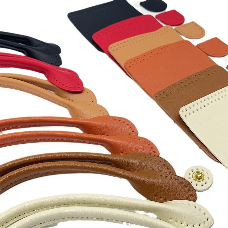 Nuevo Set de Bolso Mini Dumpling Grupo Mariposa: Cuero Sintético, Hecho a Mano DIY Crochet Patchwork, con Asa