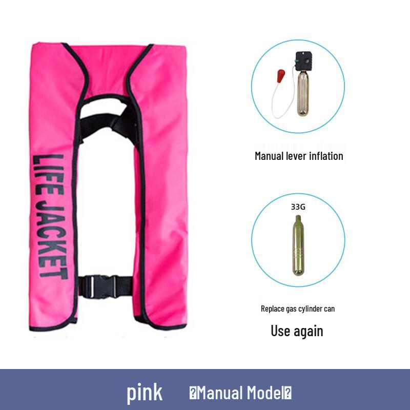 Ningjuli Portable Inflatable Adult Life Vest