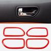 For Nissan X-trail T31 2008-2013 Car Accessories Interior Protector Frame Cover Trim Car Inner Door Bowl Decoration