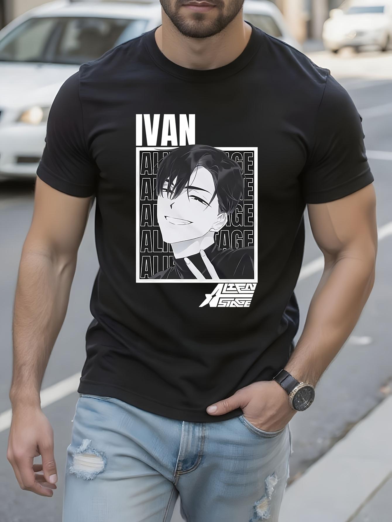Ivan Alien Stage Anime Graphic Tshirt Graphic Tshirt - Bl... XXL