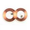 5pcs Copper Coil RFID Keyfob 125KHz ID T5577 Coin Card Rewritable for Apartment Gate Entry Lock System