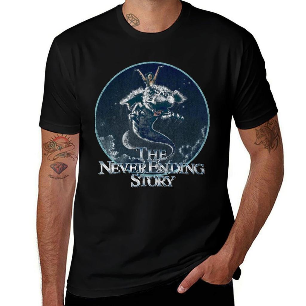 TheNeverendingStoryClassic TShirt Fashion Pattern Printed Tee Shirt