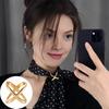 Sjaalclip X-vormige Sjaalring Gesp voor Vrouwen Dame Meisjes Zijden Sjaal Sluiting Houder Accessoires voor T-shirt Halsdoek Sjaal