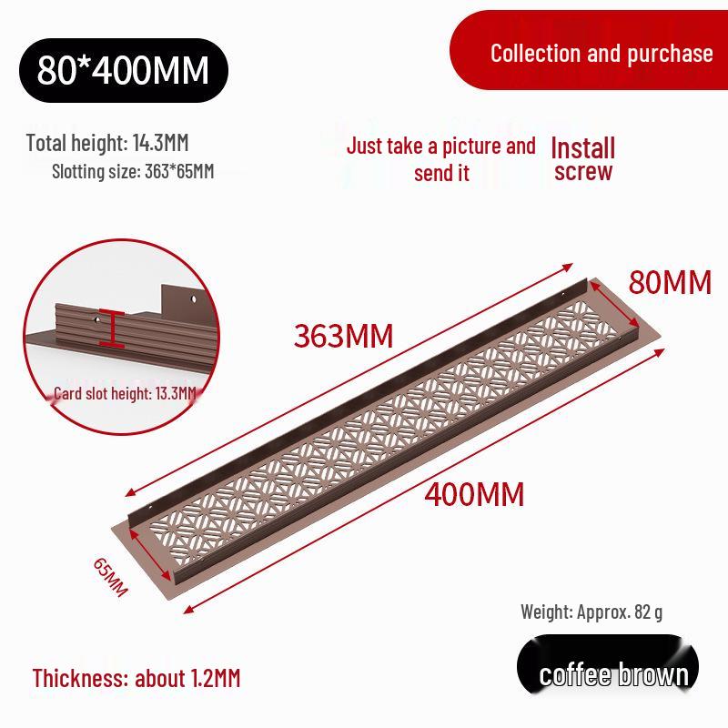 Küchenlüftungsgitterabdeckung aus Aluminium