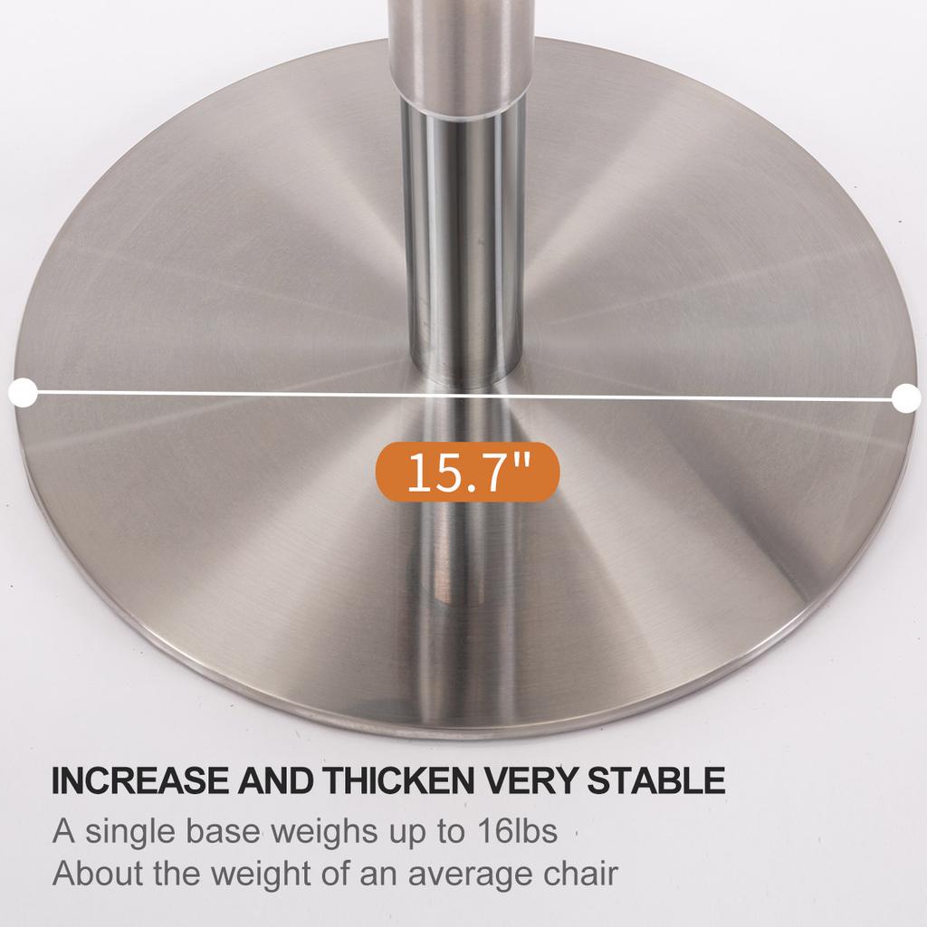 Black Titanium Stainless Steel Bar Stools,Grade Modern Leather Bar Chair with Backrest,Swivel Adjustable Height for Kitchen Counter and Dining Room