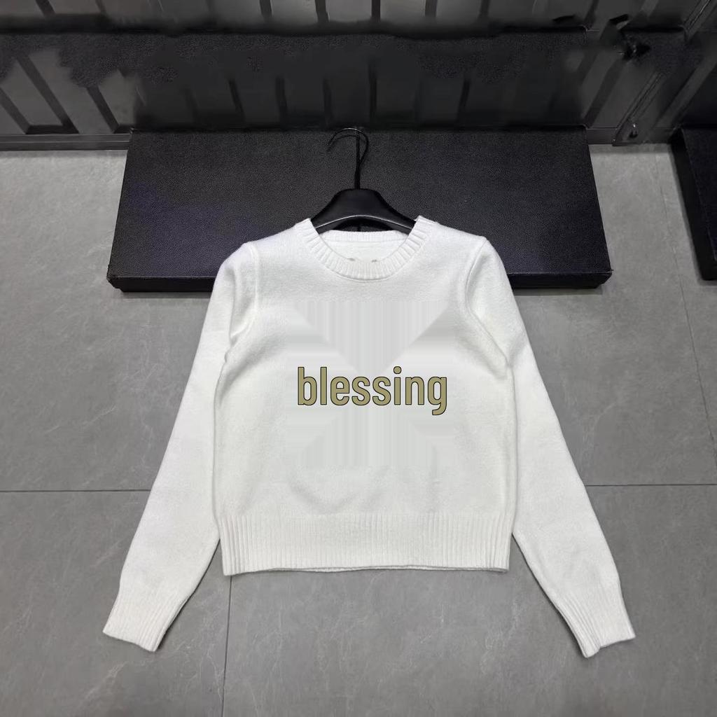 D Brand European Style 26: High-Quality, Early Spring 3D Embroidered Pullover Sweater - Age-Reducing, Loose, and Versatile Top