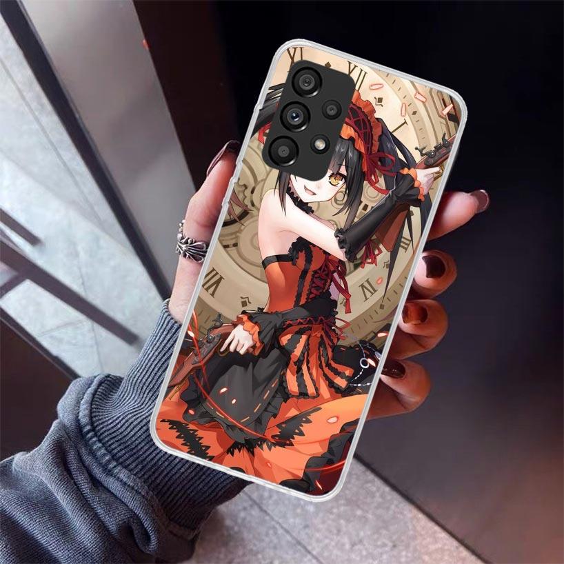 

Date A Live Tokisaki Kurumi Phone Case For Samsung Galaxy A52 A51 A50S A32 A22 A12 A02S A72 A71 A31 A70 A30S Note 20 Ultra 10 Pl Samsung A22 5G