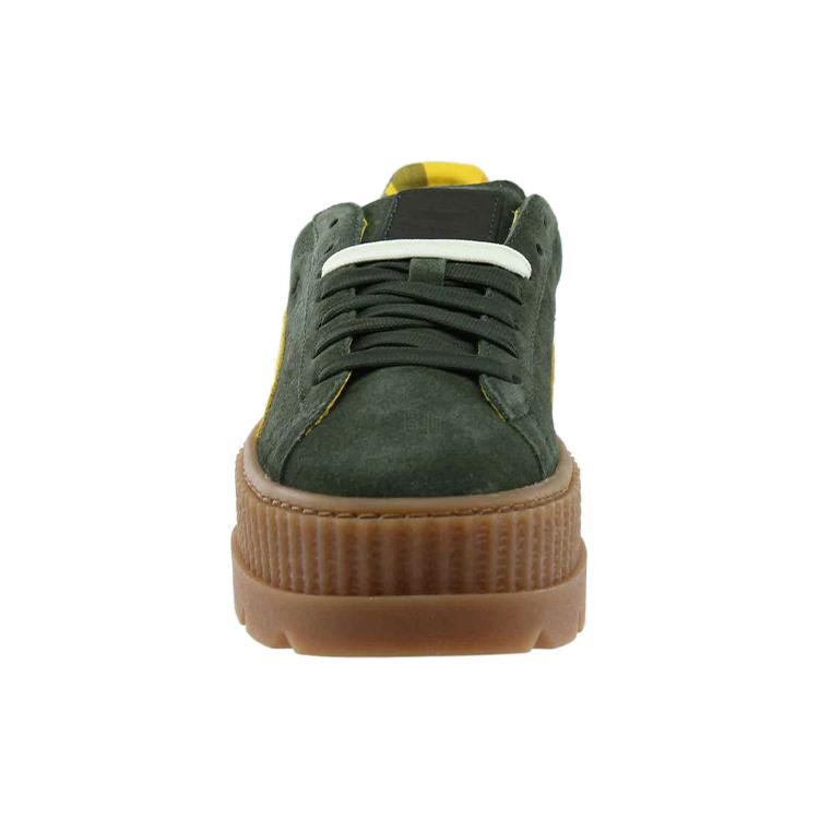 Puma Cleated Creeper Rihanna Fenty Suede Green Womens 366268-01