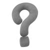 Soft Office Nap Pillow Skin-friendly Neck Support Funny Question Mark Cervical Pillow  Bedding
