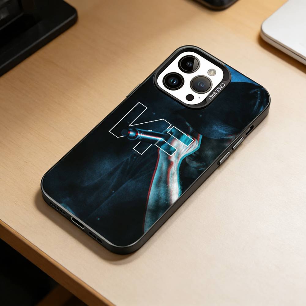 Singer NF Rapper Phone Case For iPhone 17,16,15,14,13,12,11 Plus,Pro Max,XS,Colorful Silver Black Cover