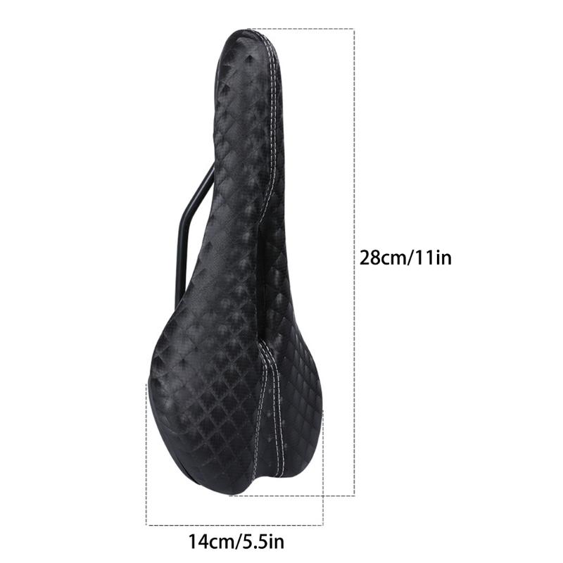 Nonslip Breathable Bike Saddle Seat Pad Replacement Soft Bike Seat Cushion Universal Bicycles Saddle Easy to Install